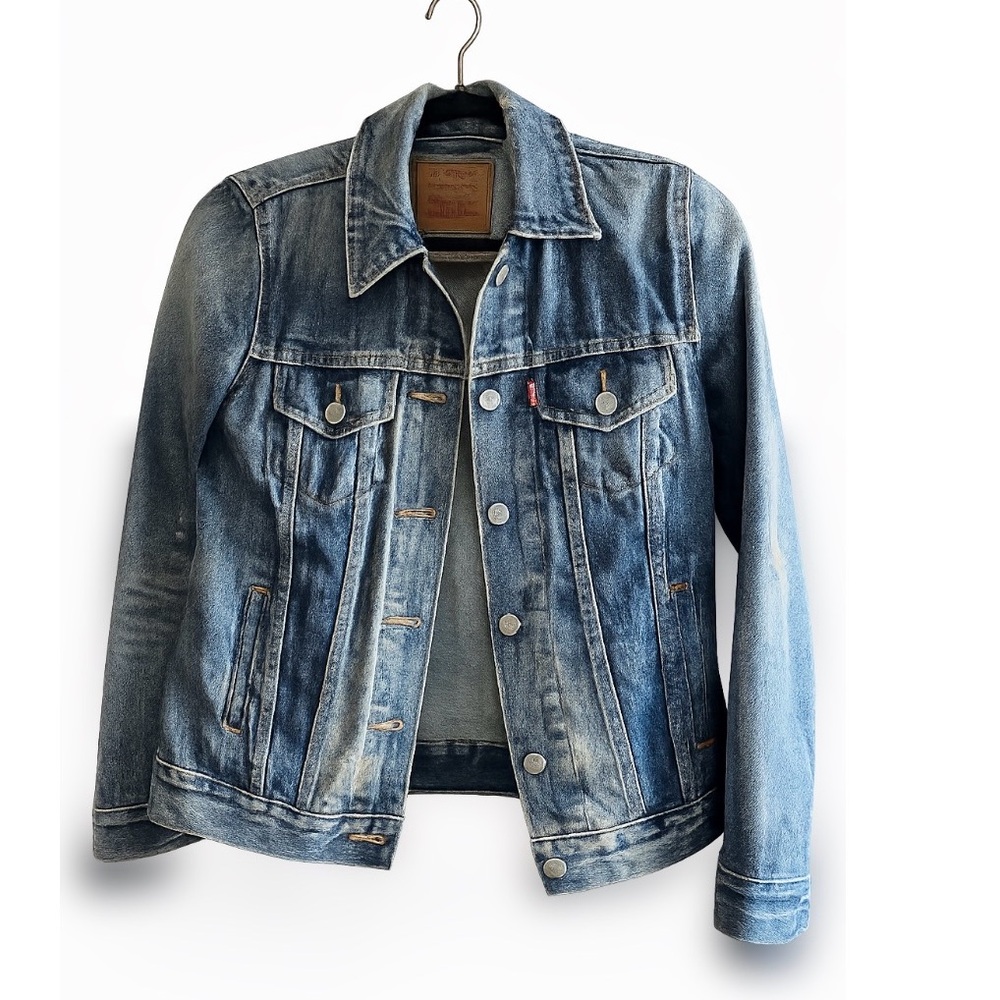 Levi's Faded Blue Denim Jacket XS